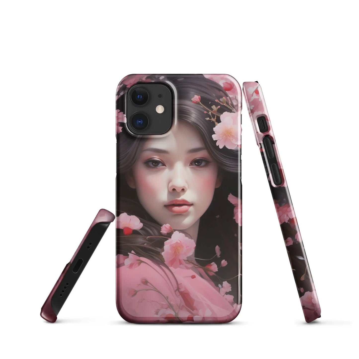 Flowers phone case for iPhone - Asian flowers - Unniit.com