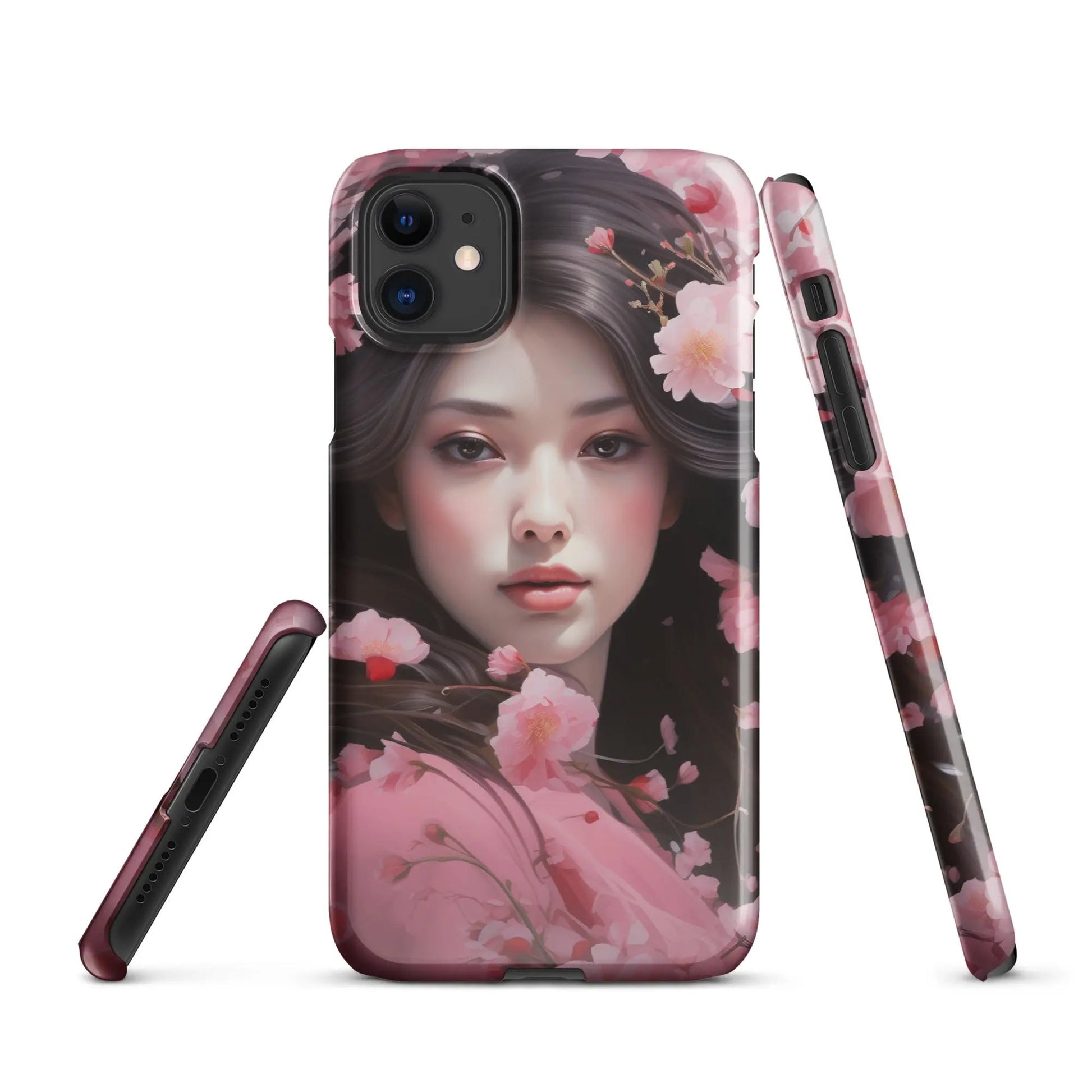 Flowers phone case for iPhone - Asian flowers - Unniit.com