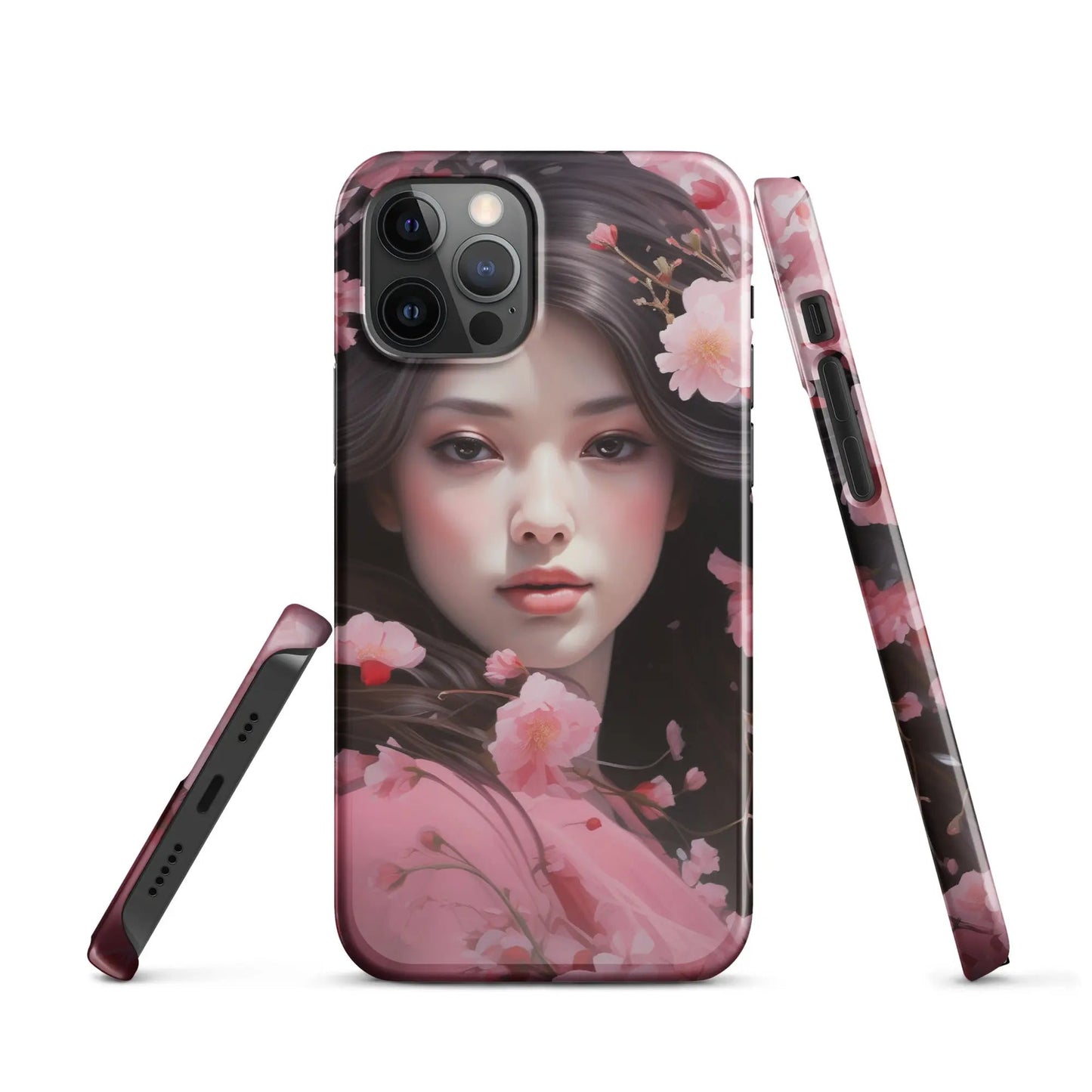 Flowers phone case for iPhone - Asian flowers - Unniit.com