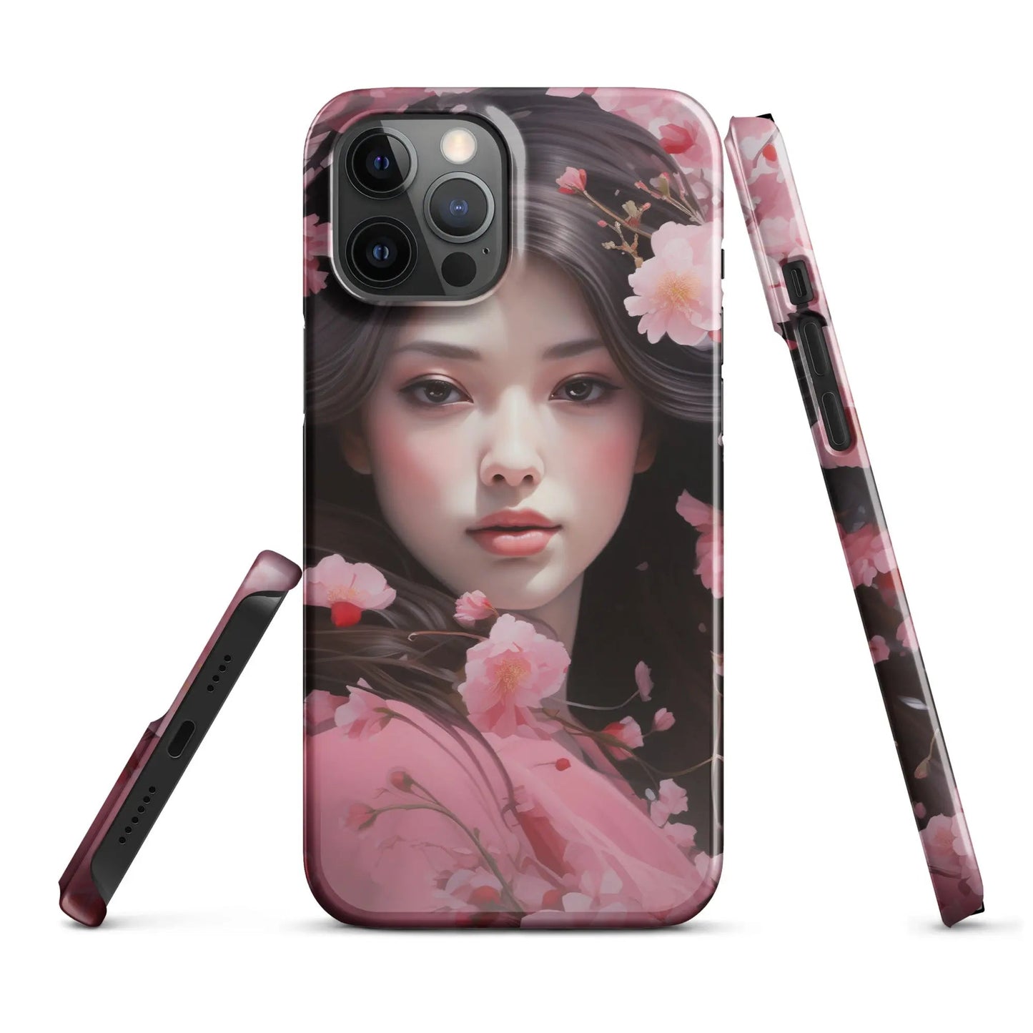 Flowers phone case for iPhone - Asian flowers - Unniit.com