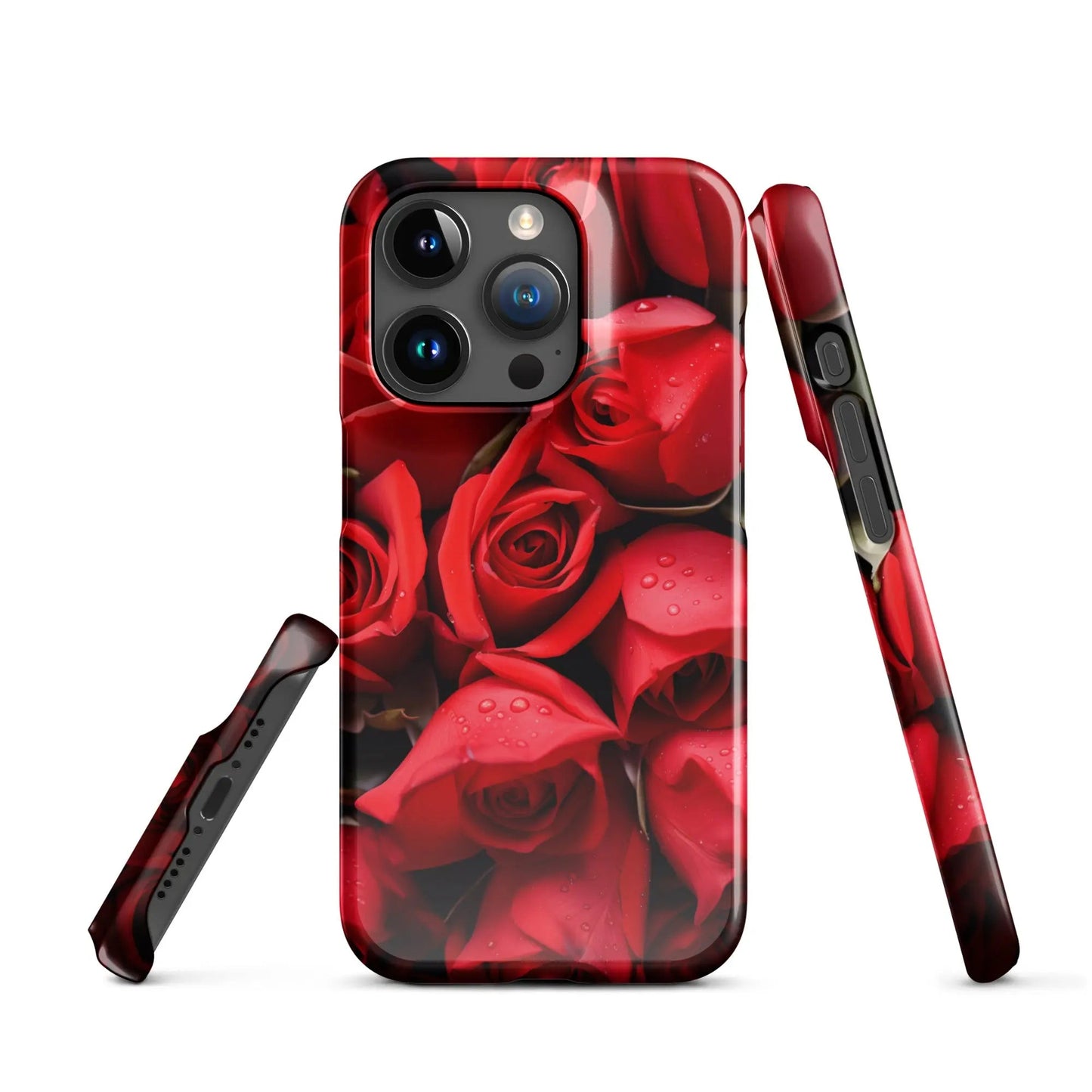 Flowers phone case for iPhone Roses - Unniit.com