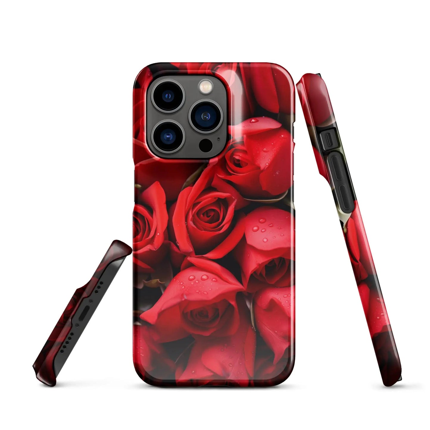 Flowers phone case for iPhone Roses - Unniit.com