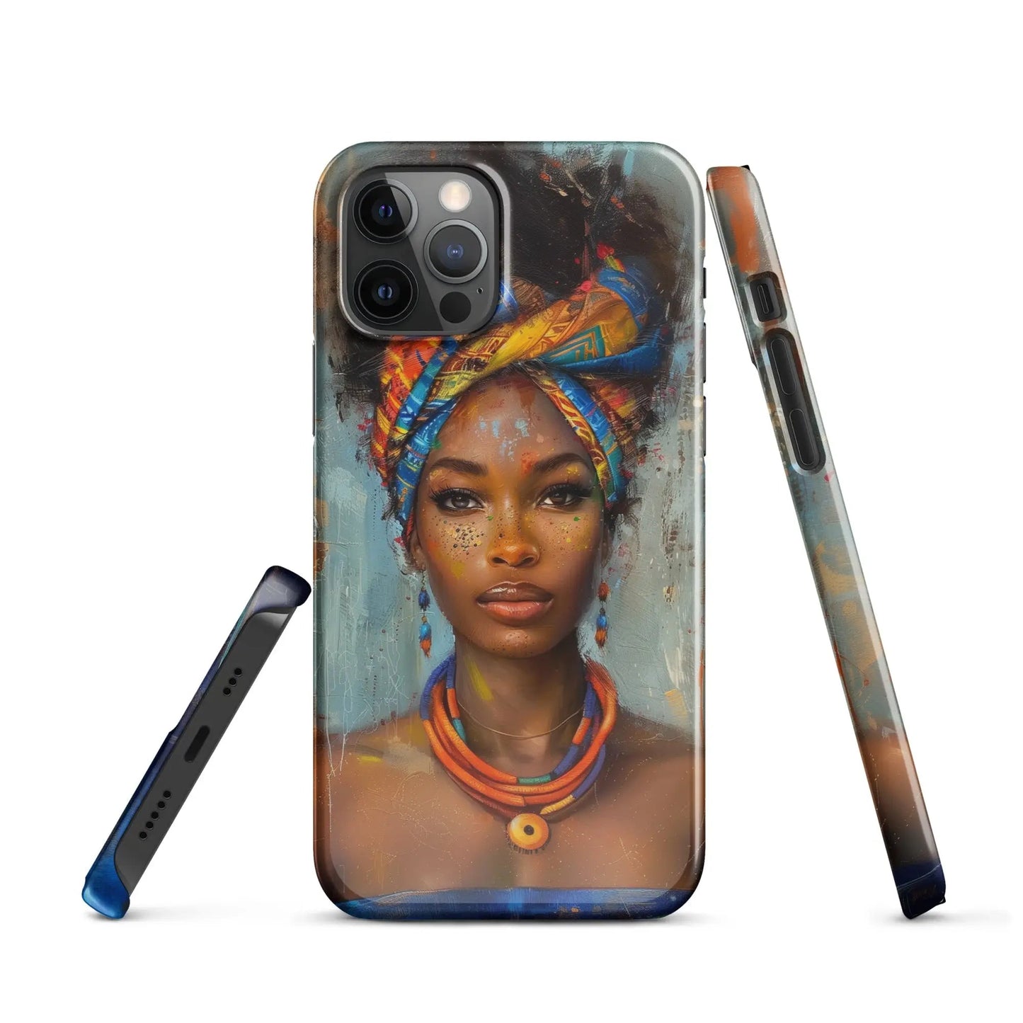 Iconic Women iPhone phone case African Venus - Unniit.com