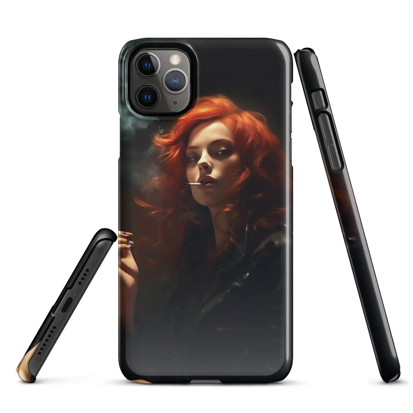 Iconic Women iPhone phone case Red hair beauty - Unniit.com