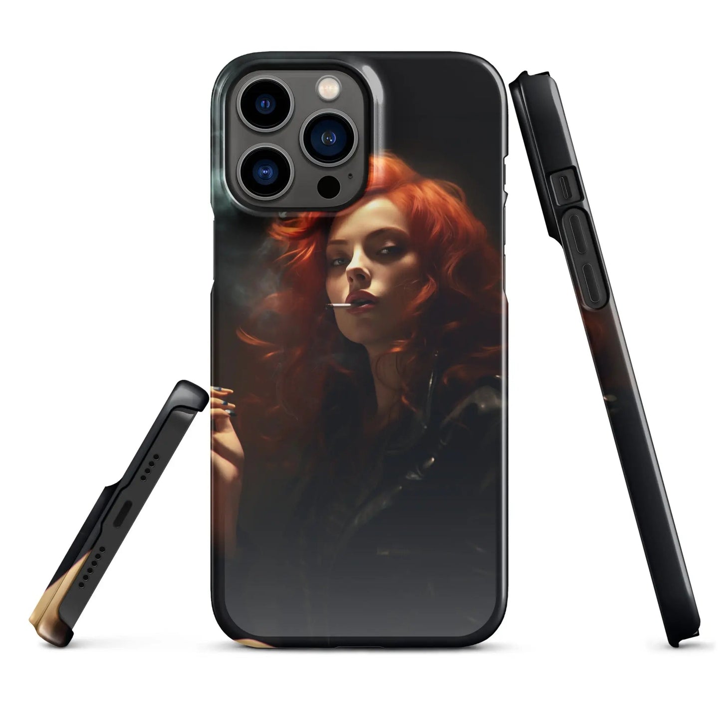 Iconic Women iPhone phone case Red hair beauty - Unniit.com