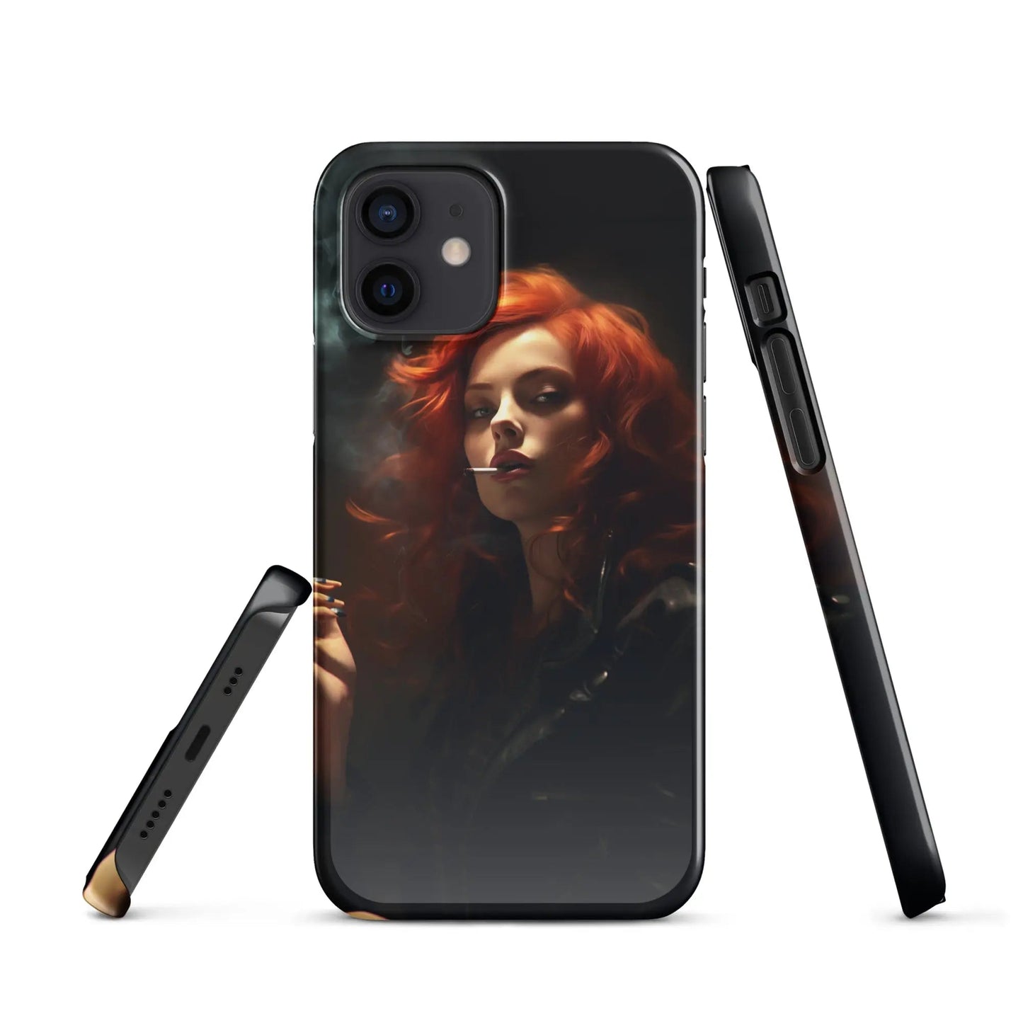 Iconic Women iPhone phone case Red hair beauty - Unniit.com