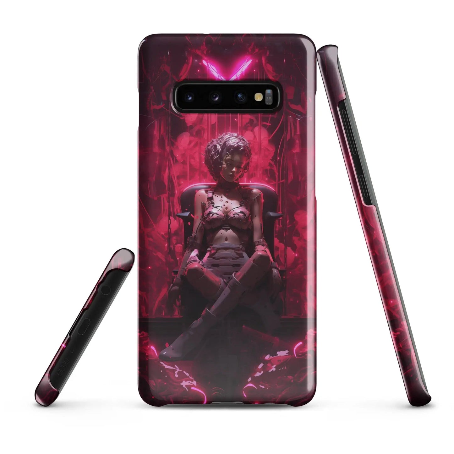 Samsung Cyberpunk Phone Case - Cyborg Doll - Unniit.com