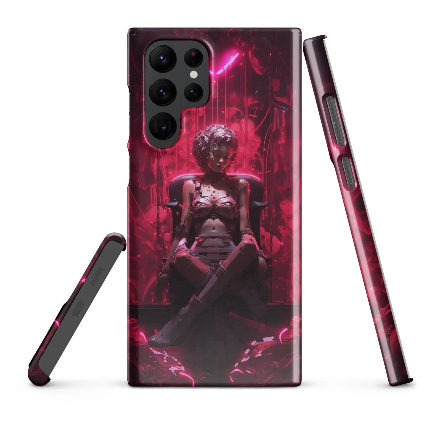 Samsung Cyberpunk Phone Case - Cyborg Doll - Unniit.com