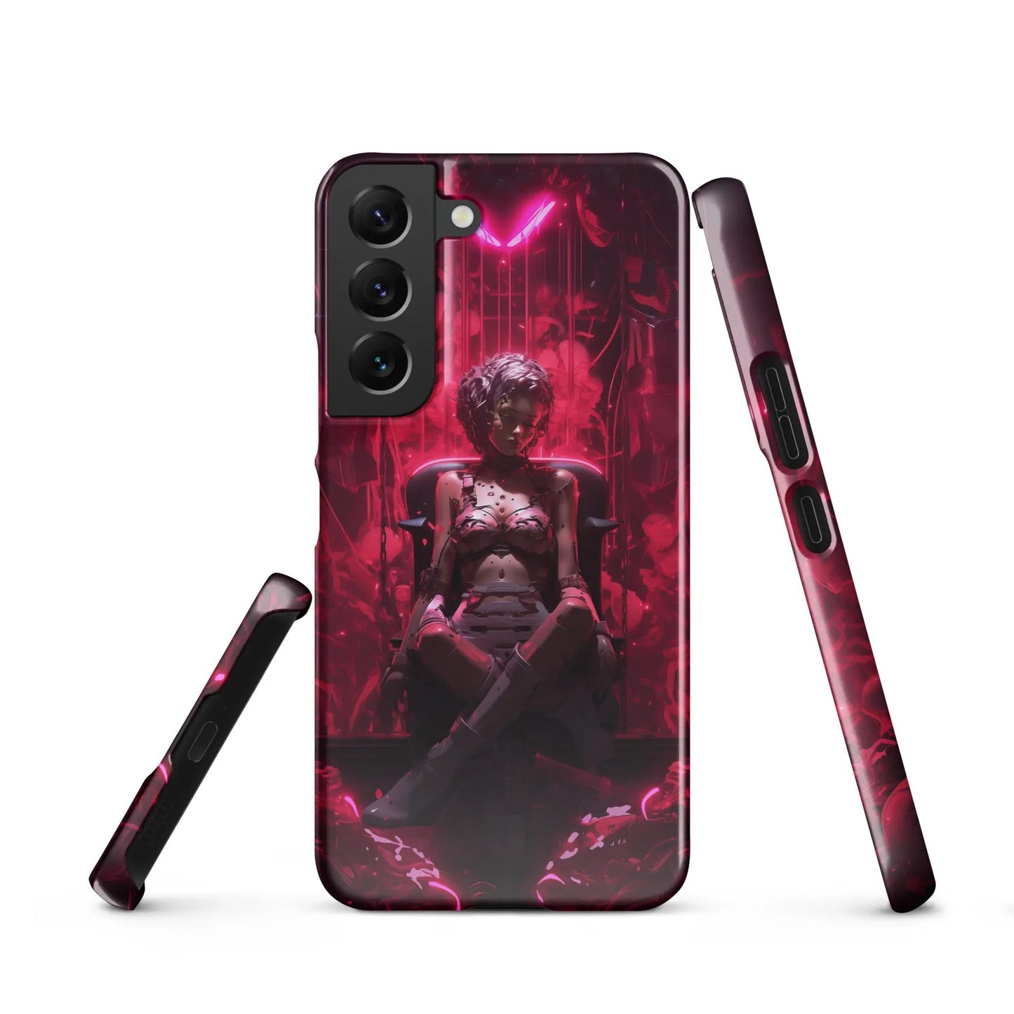 Samsung Cyberpunk Phone Case - Cyborg Doll - Unniit.com