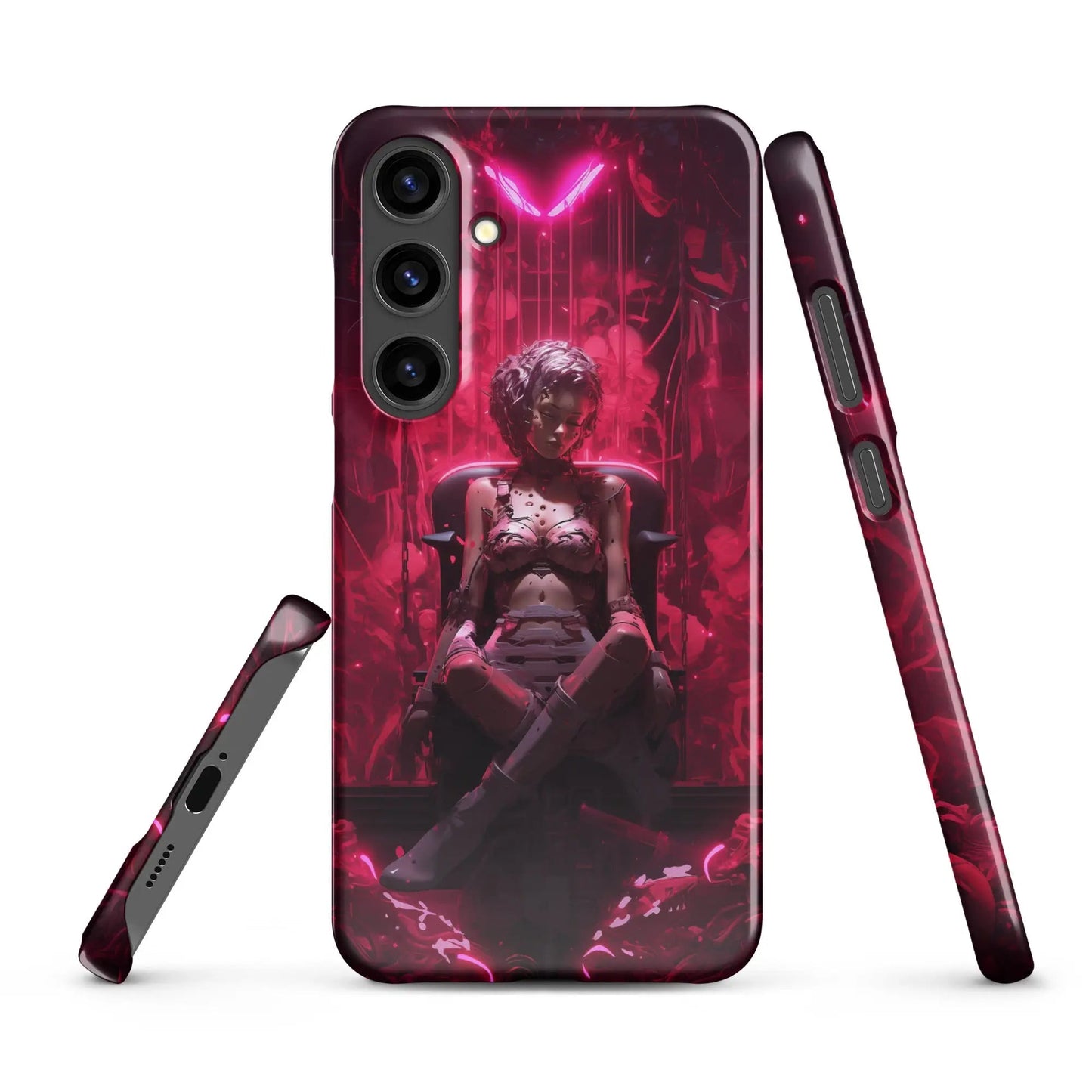 Samsung Cyberpunk Phone Case - Cyborg Doll - Unniit.com