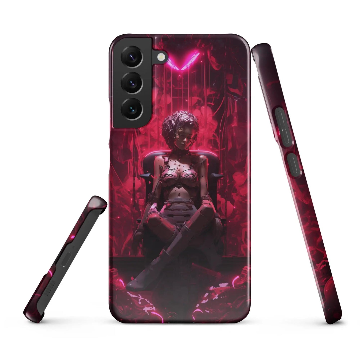 Samsung Cyberpunk Phone Case - Cyborg Doll - Unniit.com