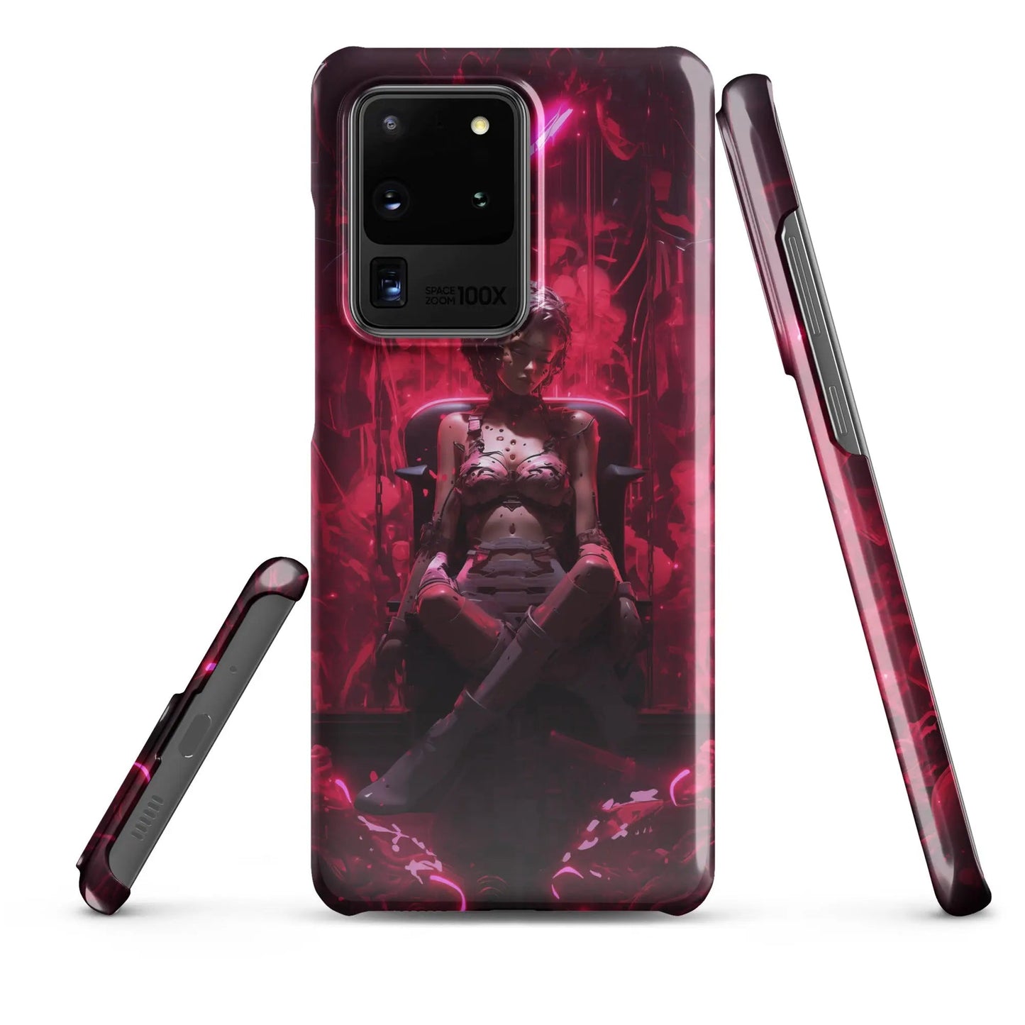 Samsung Cyberpunk Phone Case - Cyborg Doll - Unniit.com