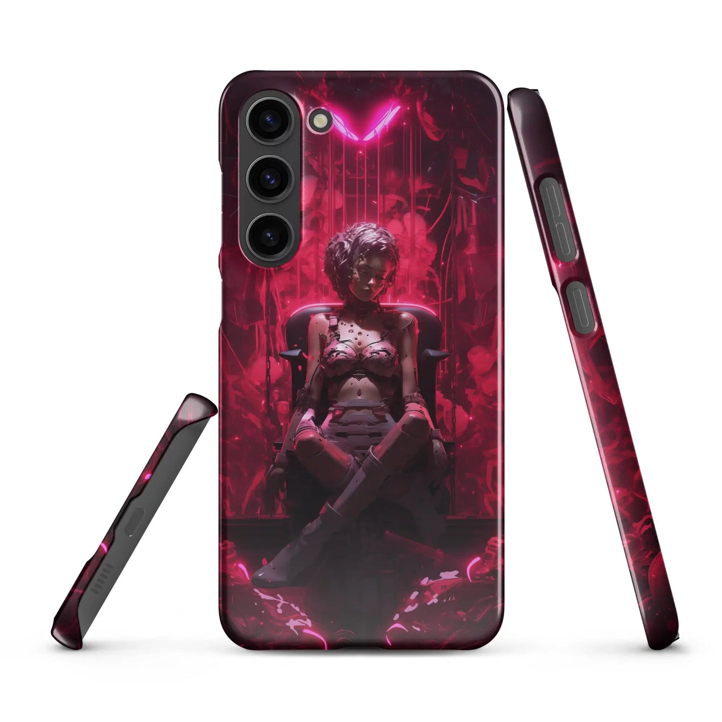 Samsung Cyberpunk Phone Case - Cyborg Doll - Unniit.com