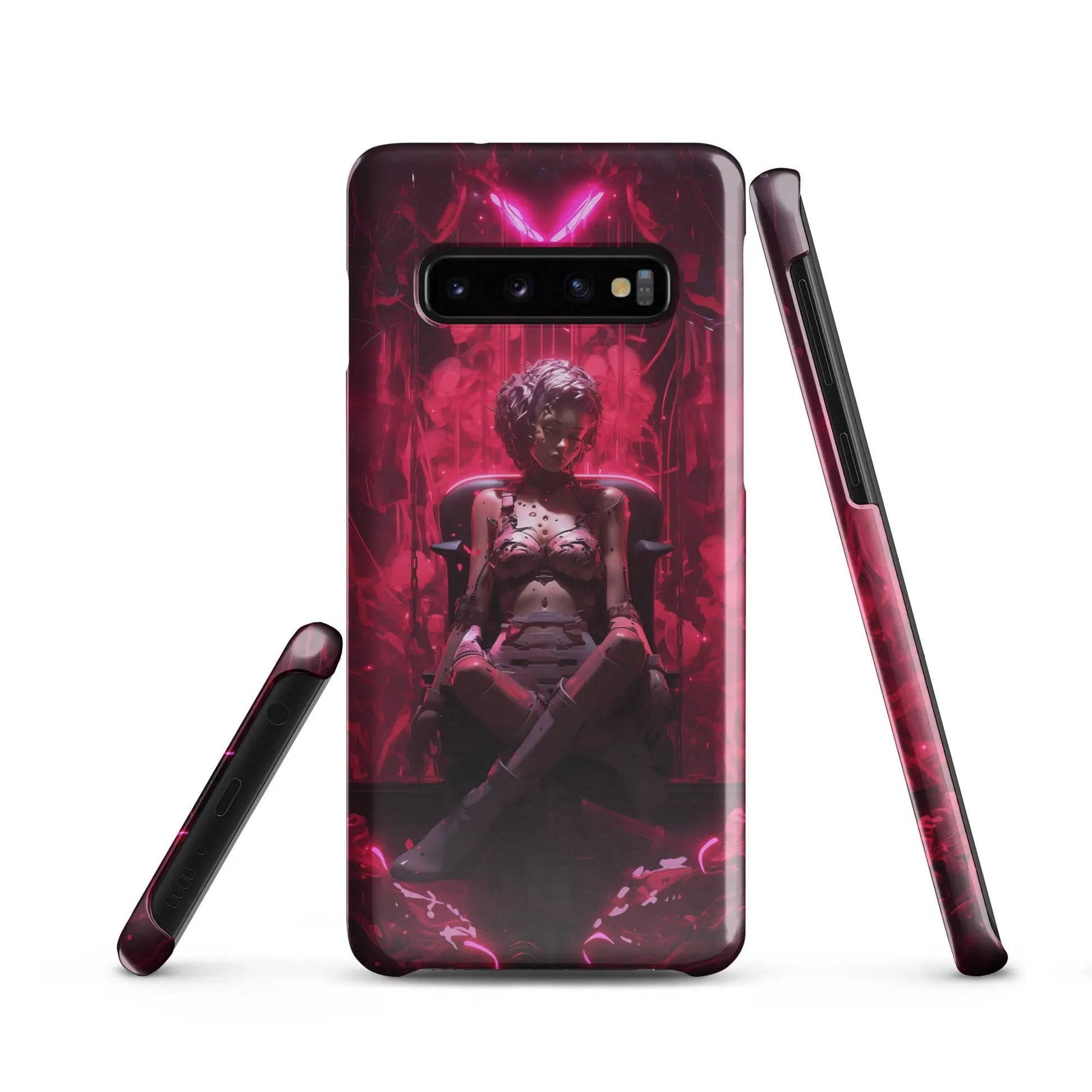 Samsung Cyberpunk Phone Case - Cyborg Doll - Unniit.com