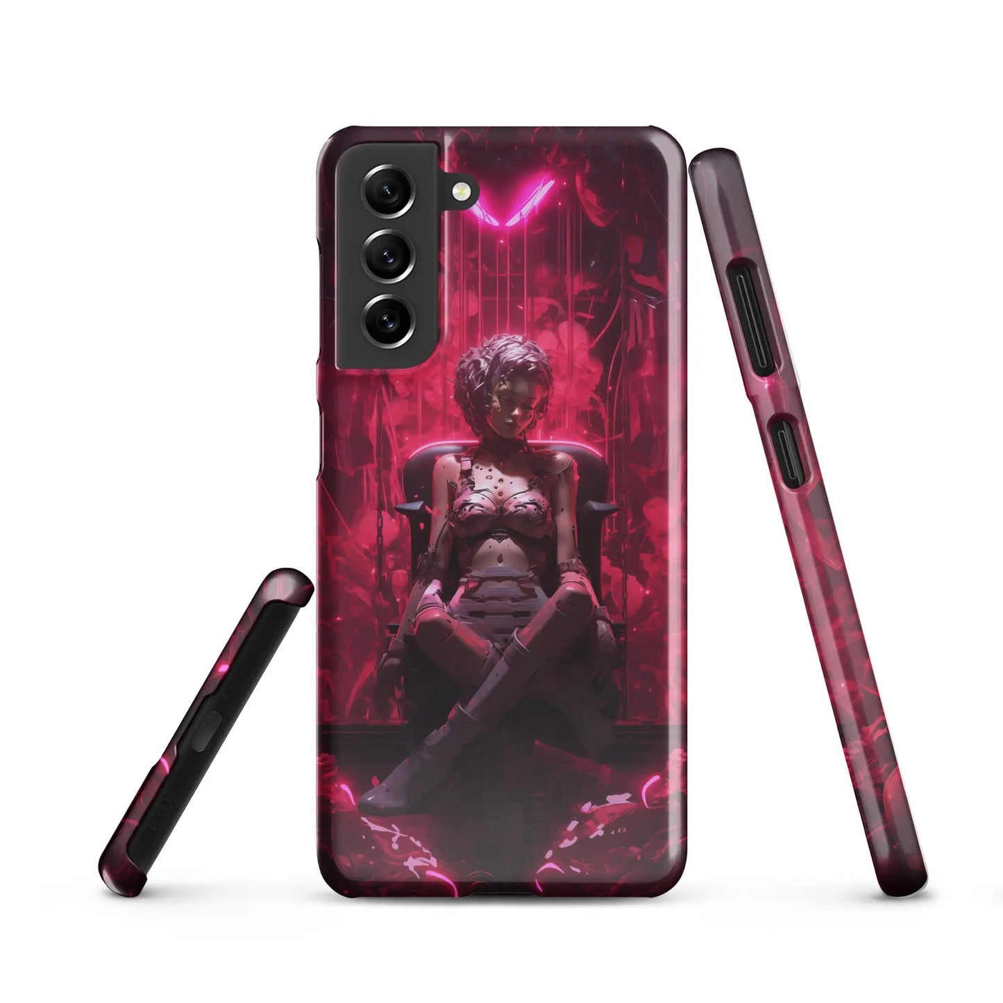 Samsung Cyberpunk Phone Case - Cyborg Doll - Unniit.com