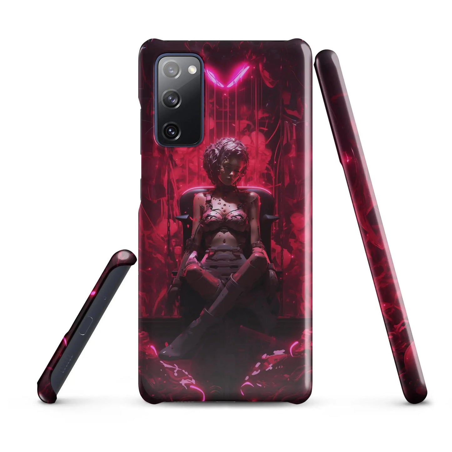 Samsung Cyberpunk Phone Case - Cyborg Doll - Unniit.com