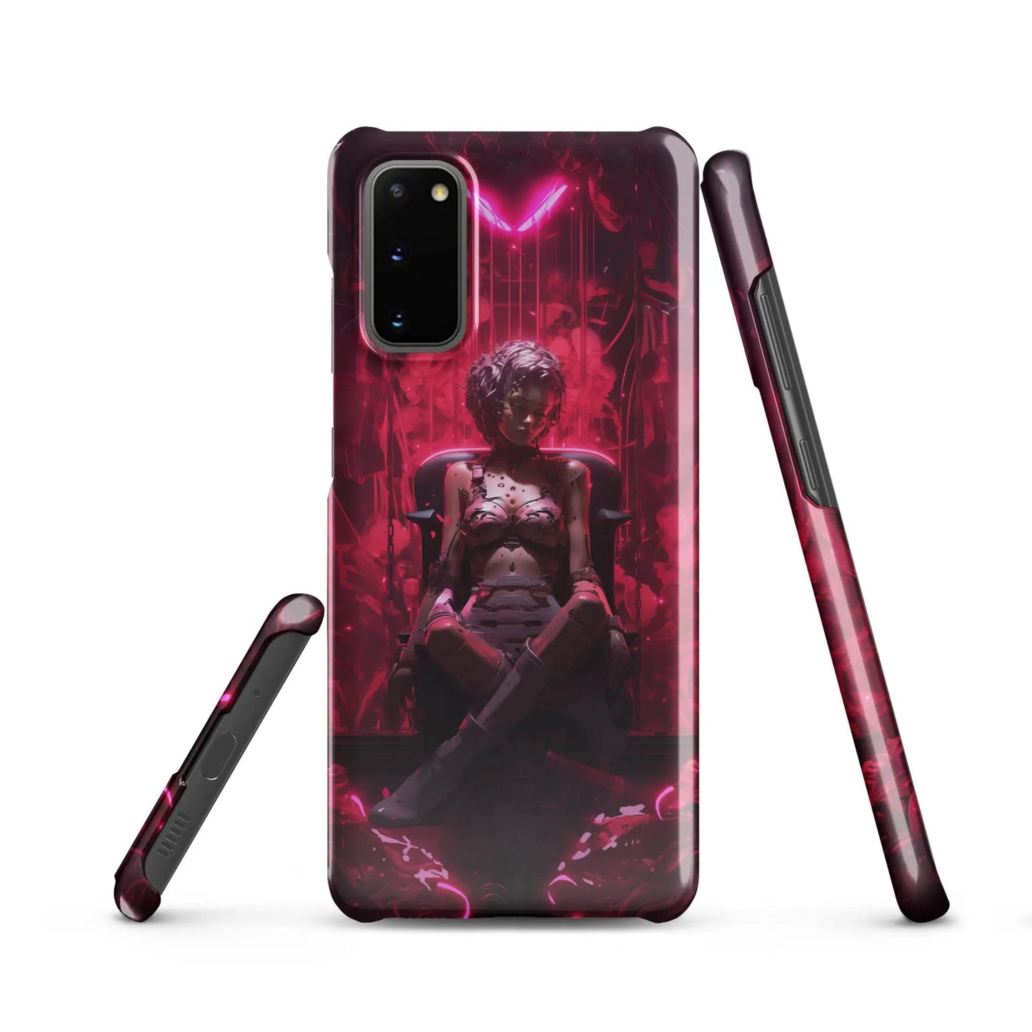 Samsung Cyberpunk Phone Case - Cyborg Doll - Unniit.com