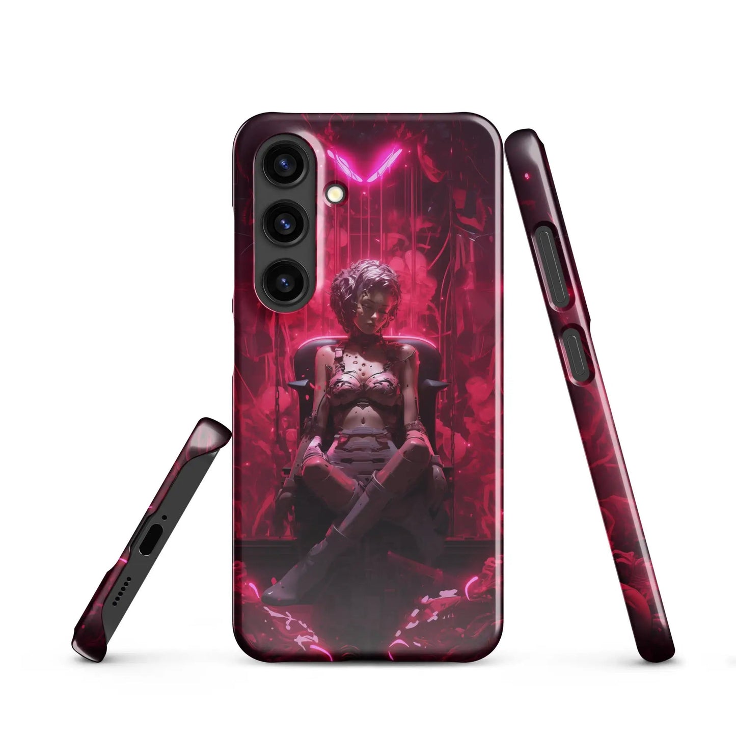 Samsung Cyberpunk Phone Case - Cyborg Doll - Unniit.com