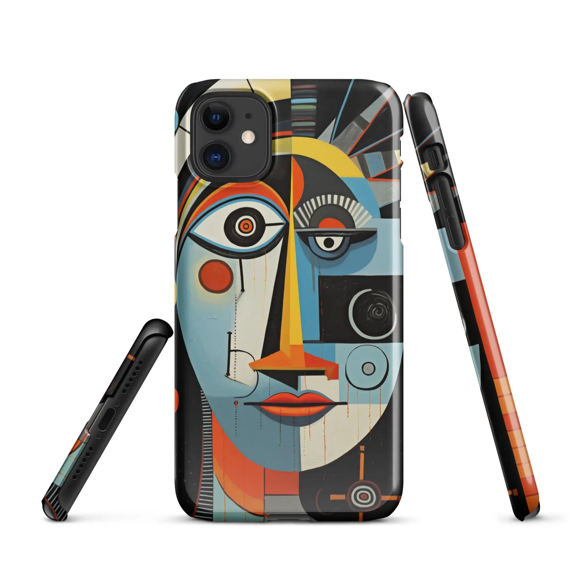 Art phone cases for iPhone I love cubism Unniit.com