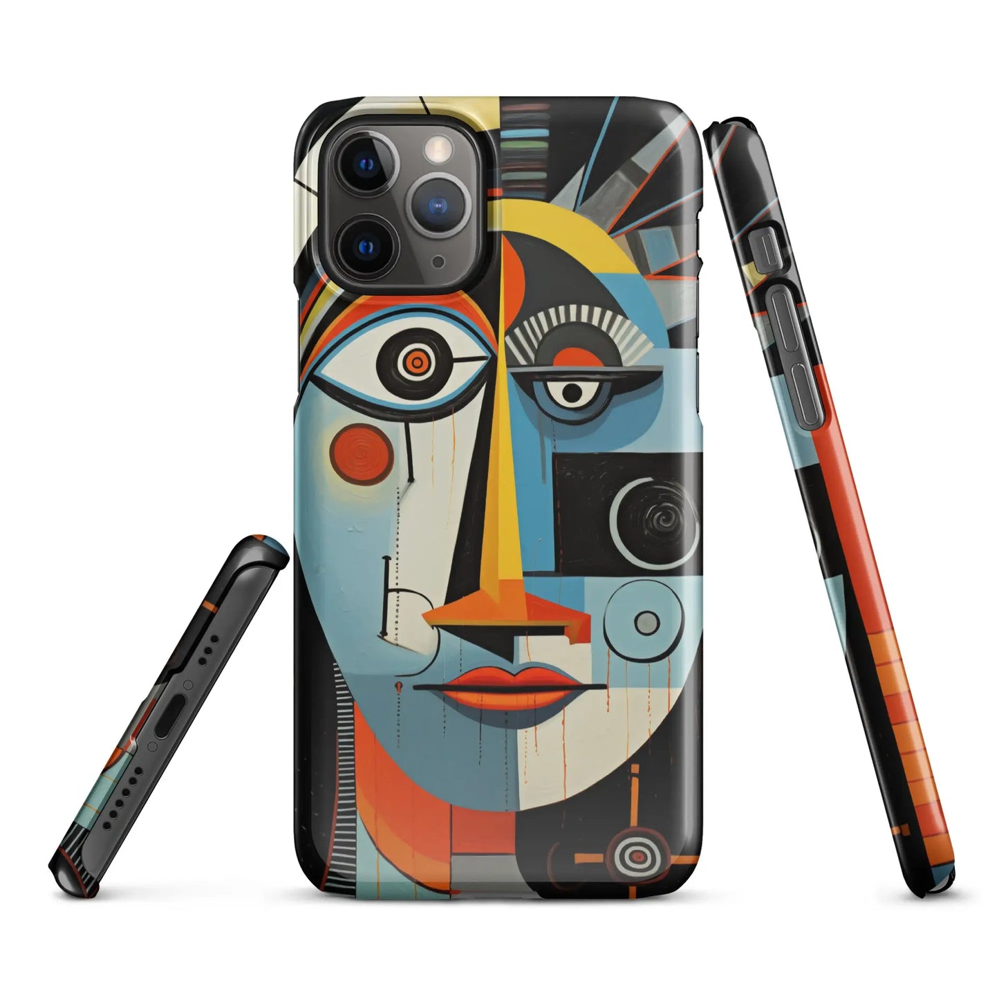 Art phone cases for iPhone I love cubism Unniit.com