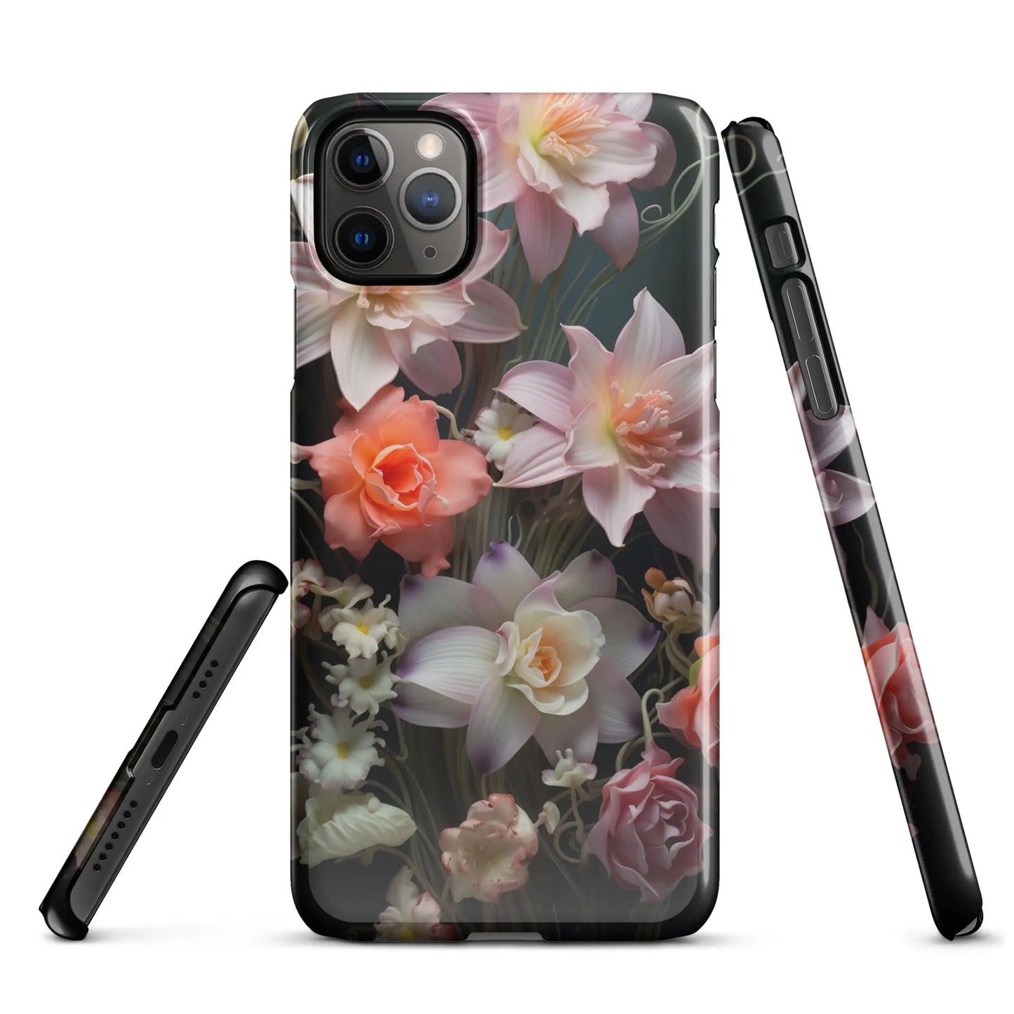 Flowers phone case for iPhone Floral arrangement Unniit.com