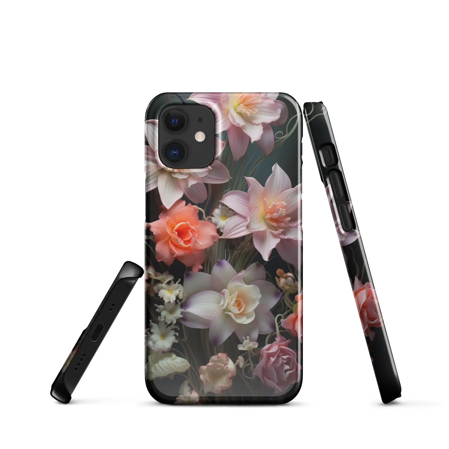 Flowers phone case for iPhone Floral arrangement Unniit.com