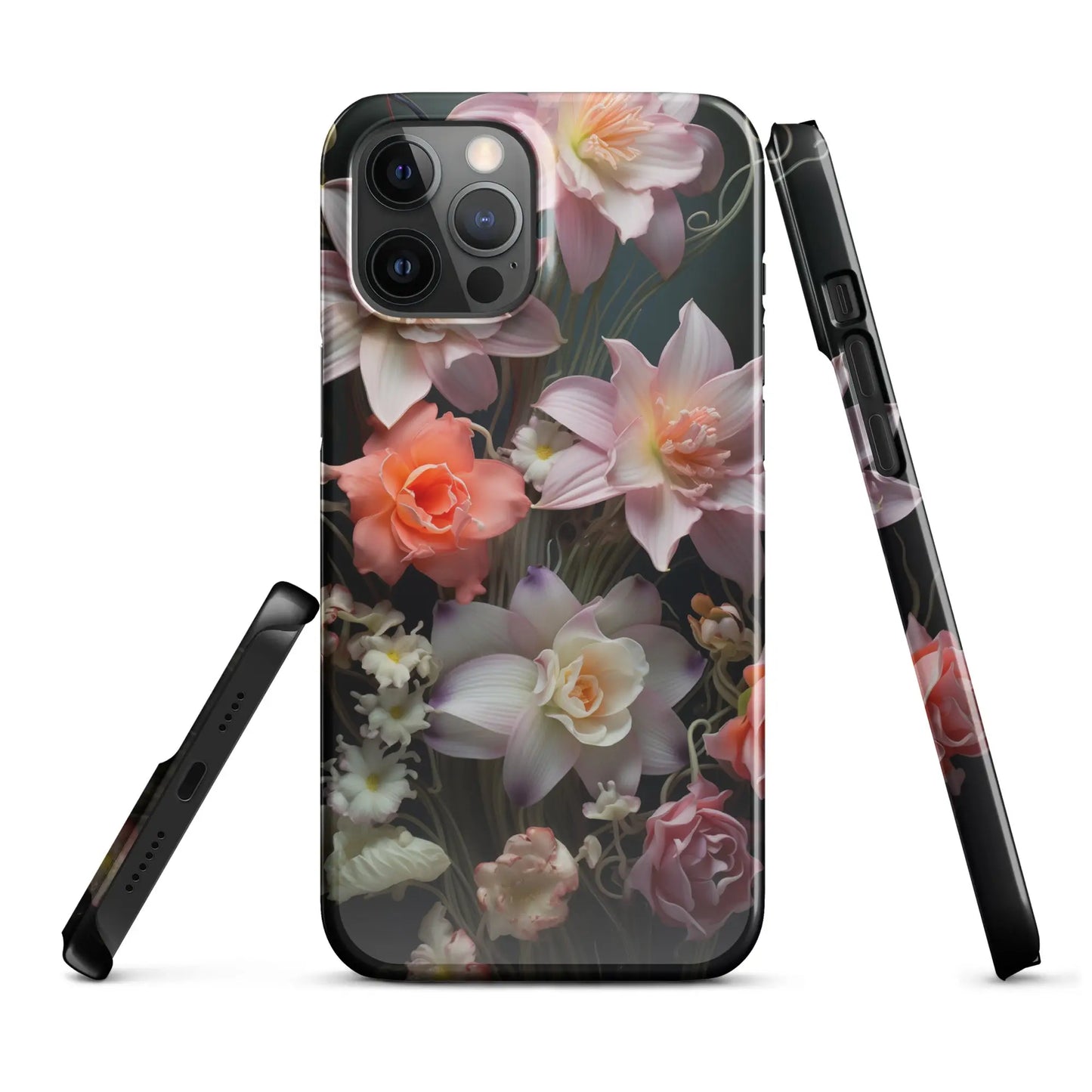 Flowers phone case for iPhone Floral arrangement Unniit.com