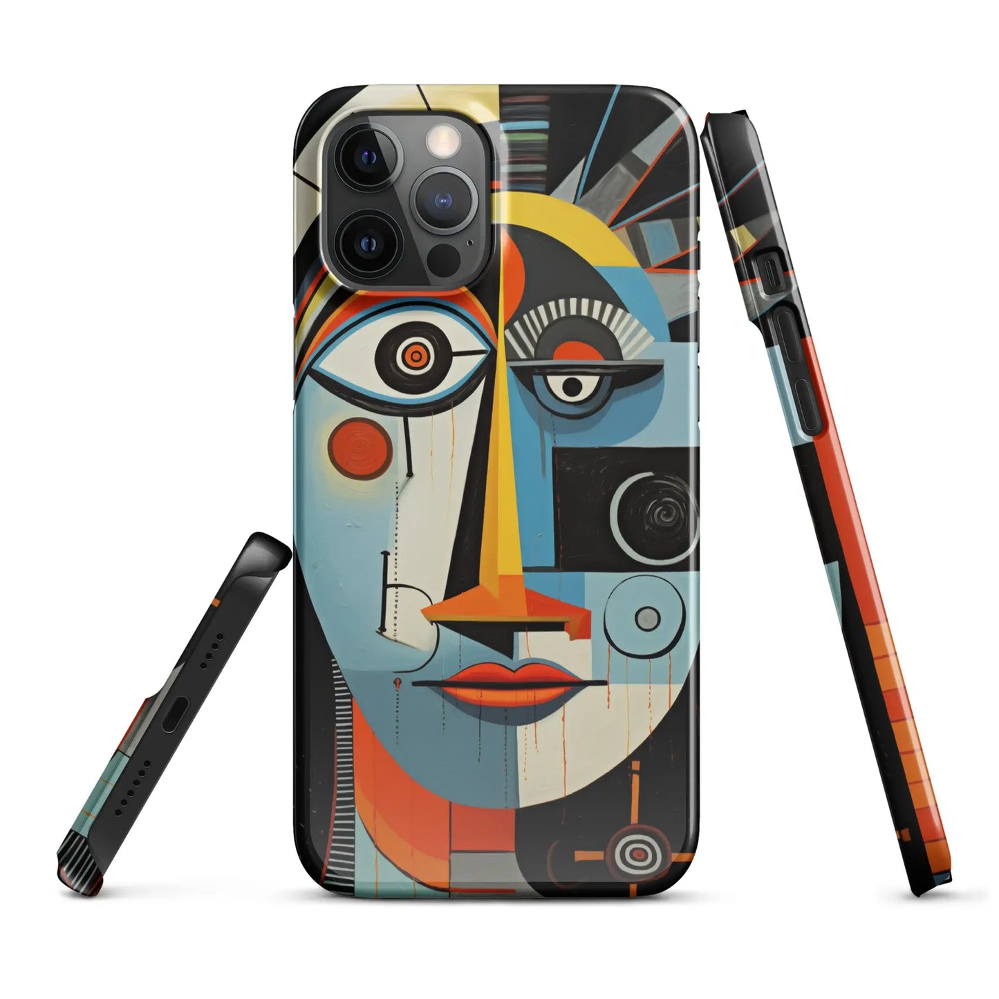 Art phone cases for iPhone I love cubism Unniit.com