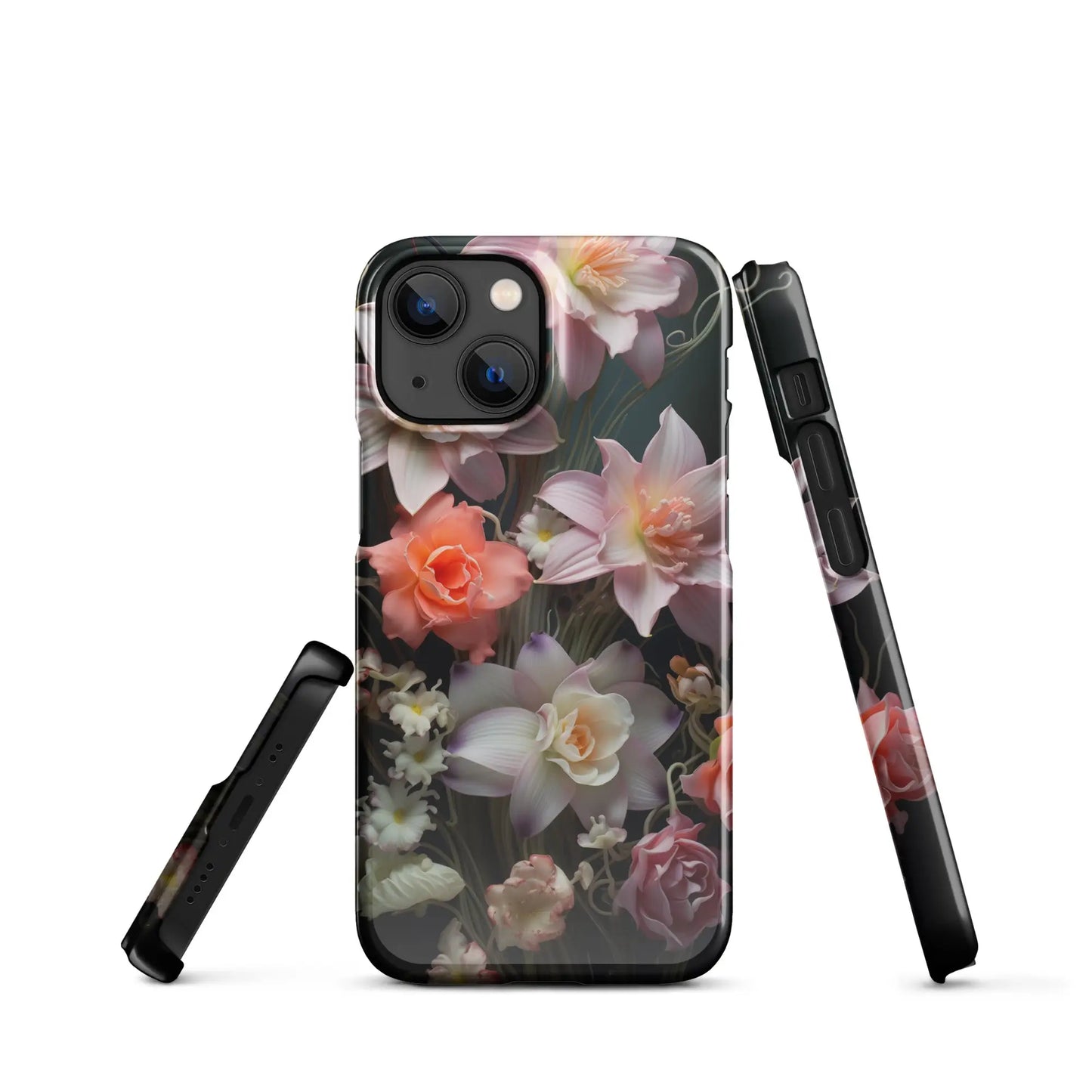 Flowers phone case for iPhone Floral arrangement Unniit.com