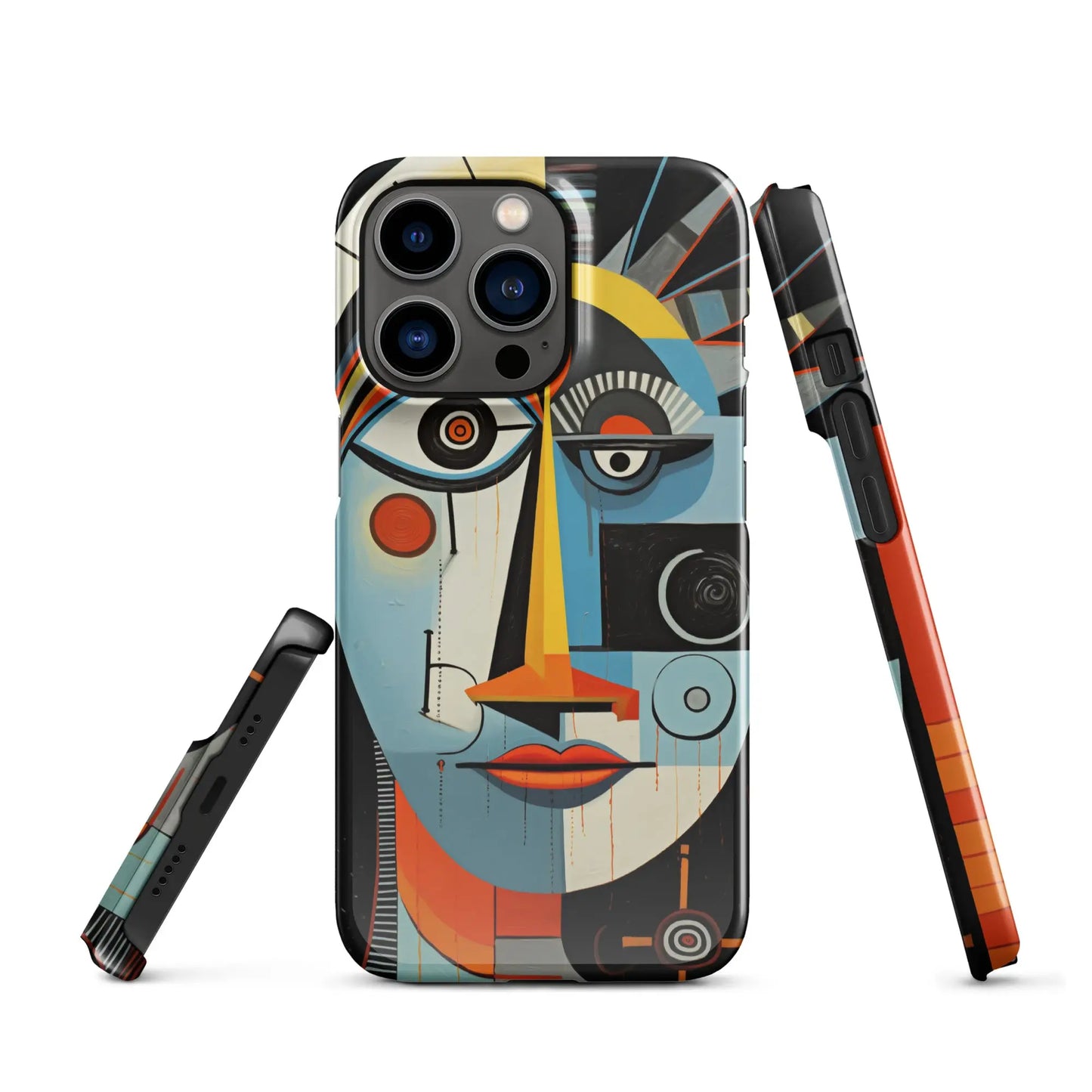 Art phone cases for iPhone I love cubism Unniit.com