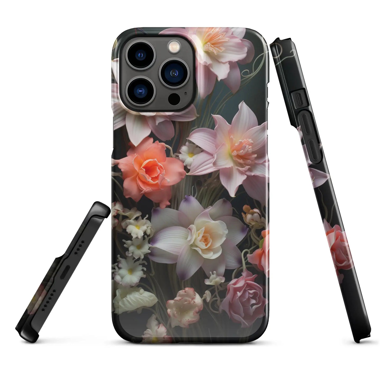 Flowers phone case for iPhone Floral arrangement Unniit.com