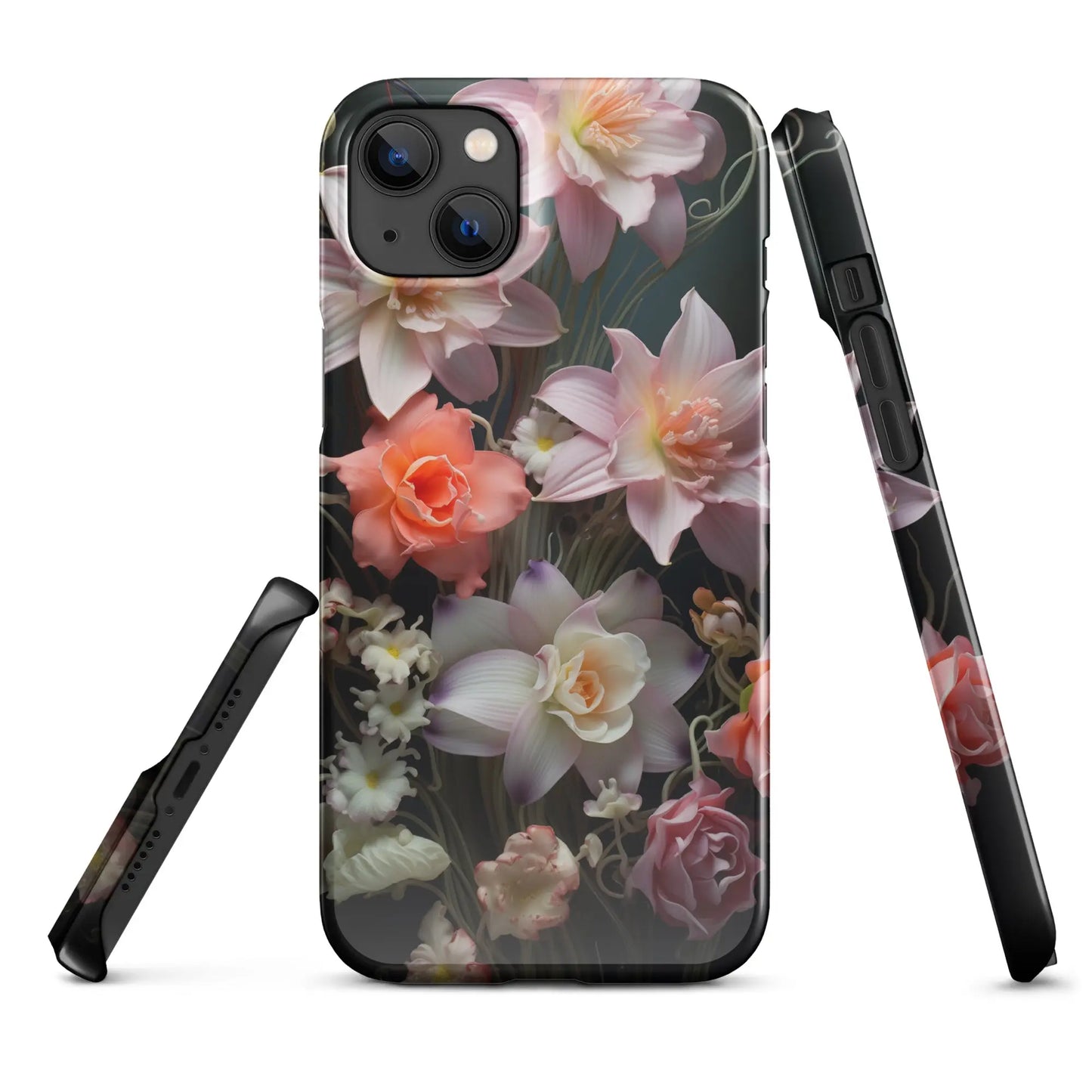 Flowers phone case for iPhone Floral arrangement Unniit.com