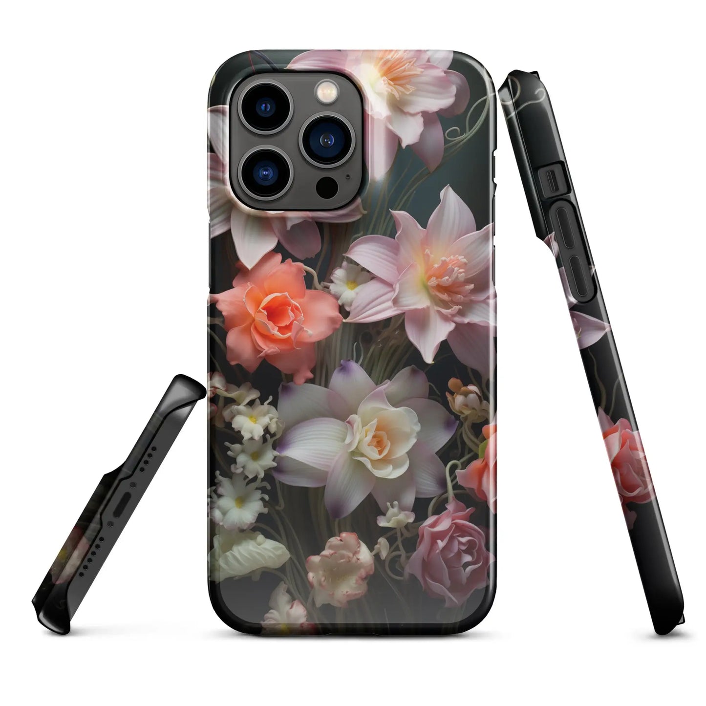 Flowers phone case for iPhone Floral arrangement Unniit.com