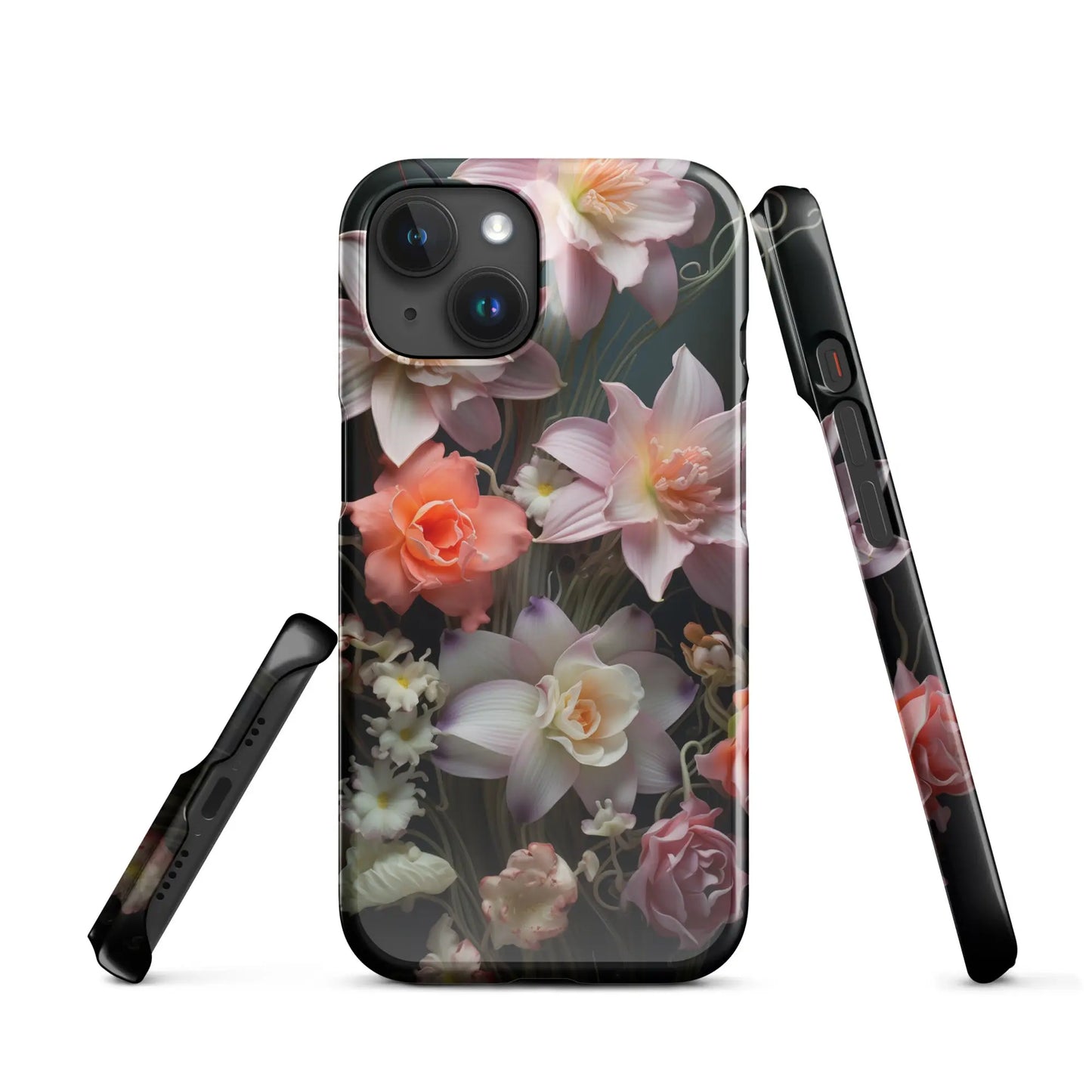 Flowers phone case for iPhone Floral arrangement Unniit.com