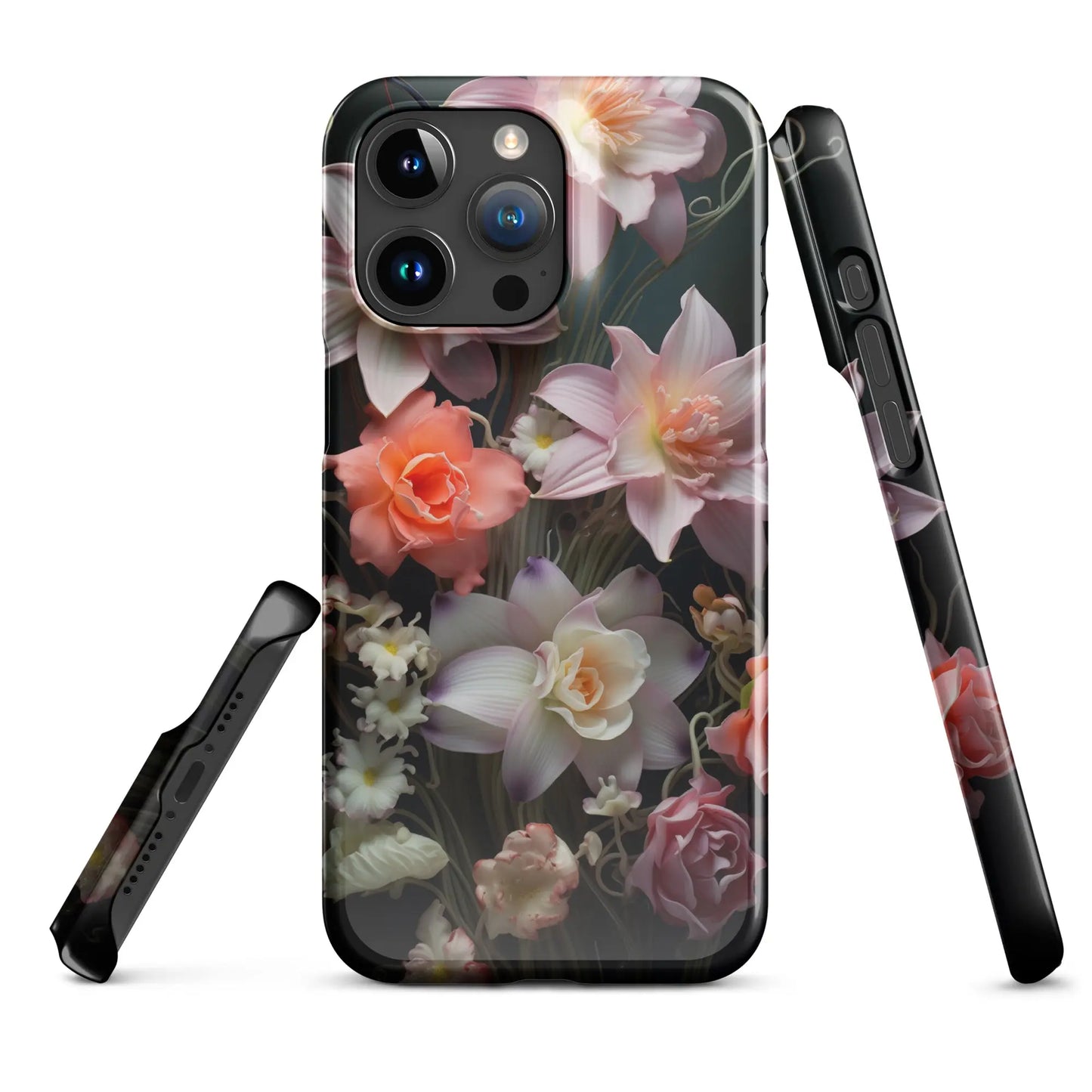 Flowers phone case for iPhone Floral arrangement Unniit.com