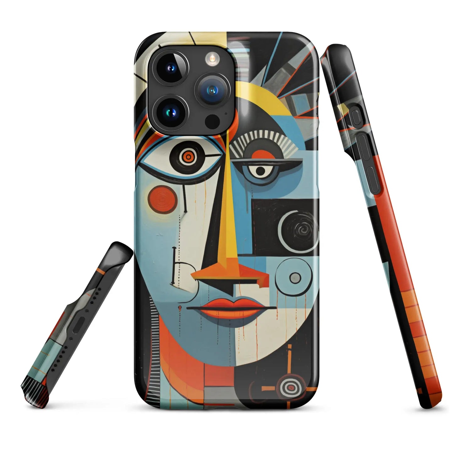 Art phone cases for iPhone I love cubism Unniit.com