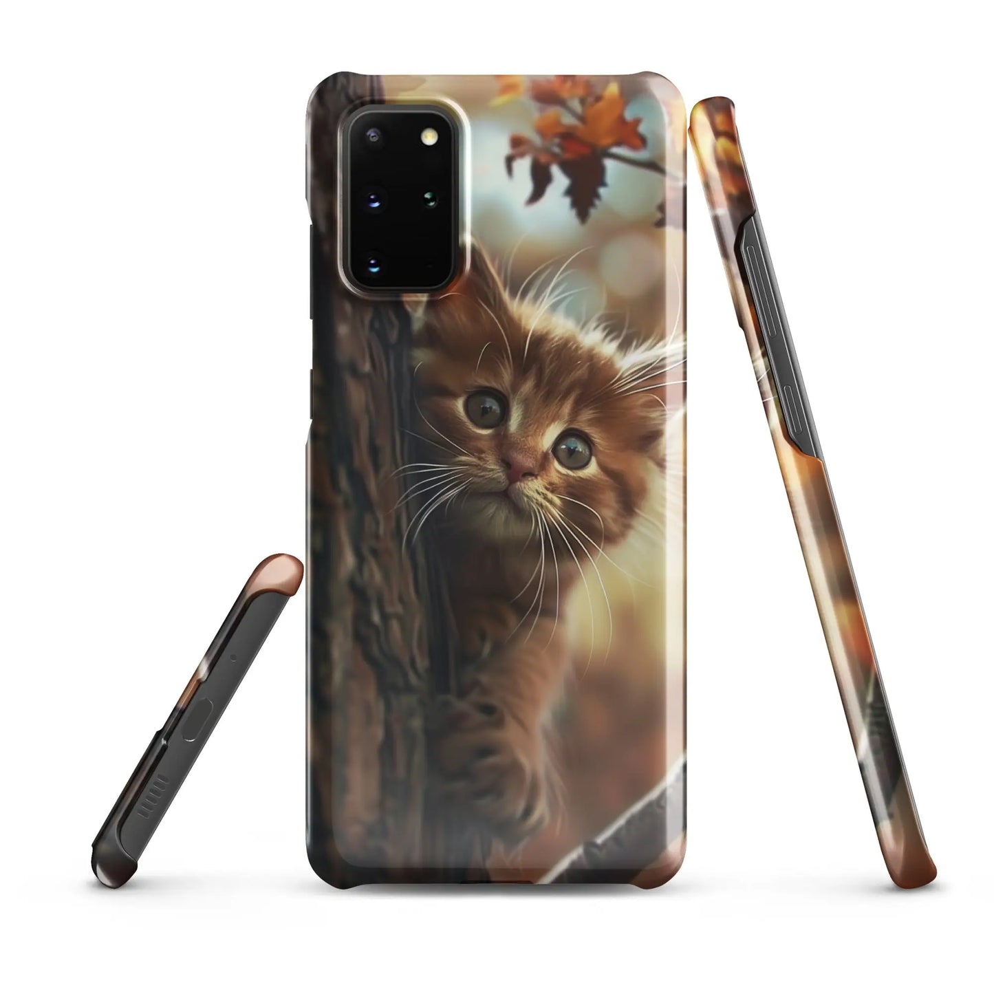 Samsung phone case Cat collection - Fall kitten Unniit.com